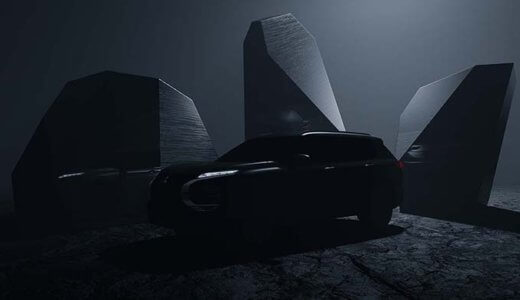 三菱 新型アウトランダーを2021年2月に発表。デザインを一部公開